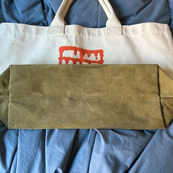 Huge Canvas Cake Tote, Baker's Tote Bag, Baking Accessories Pastry Chef, Gothic - Picture 7 of 8